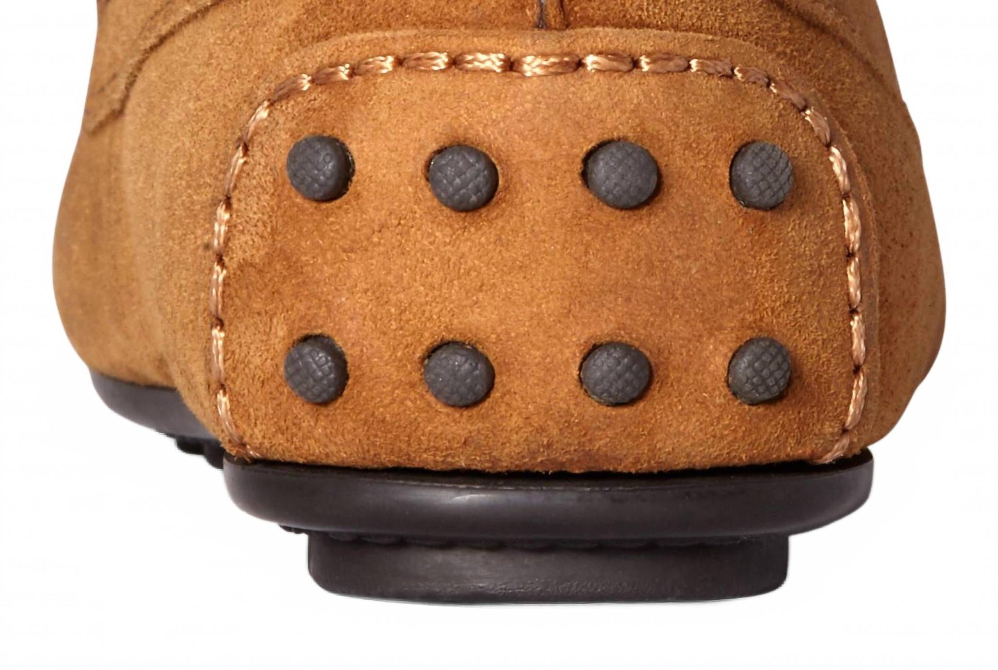 Mocasines de mujer color caqui