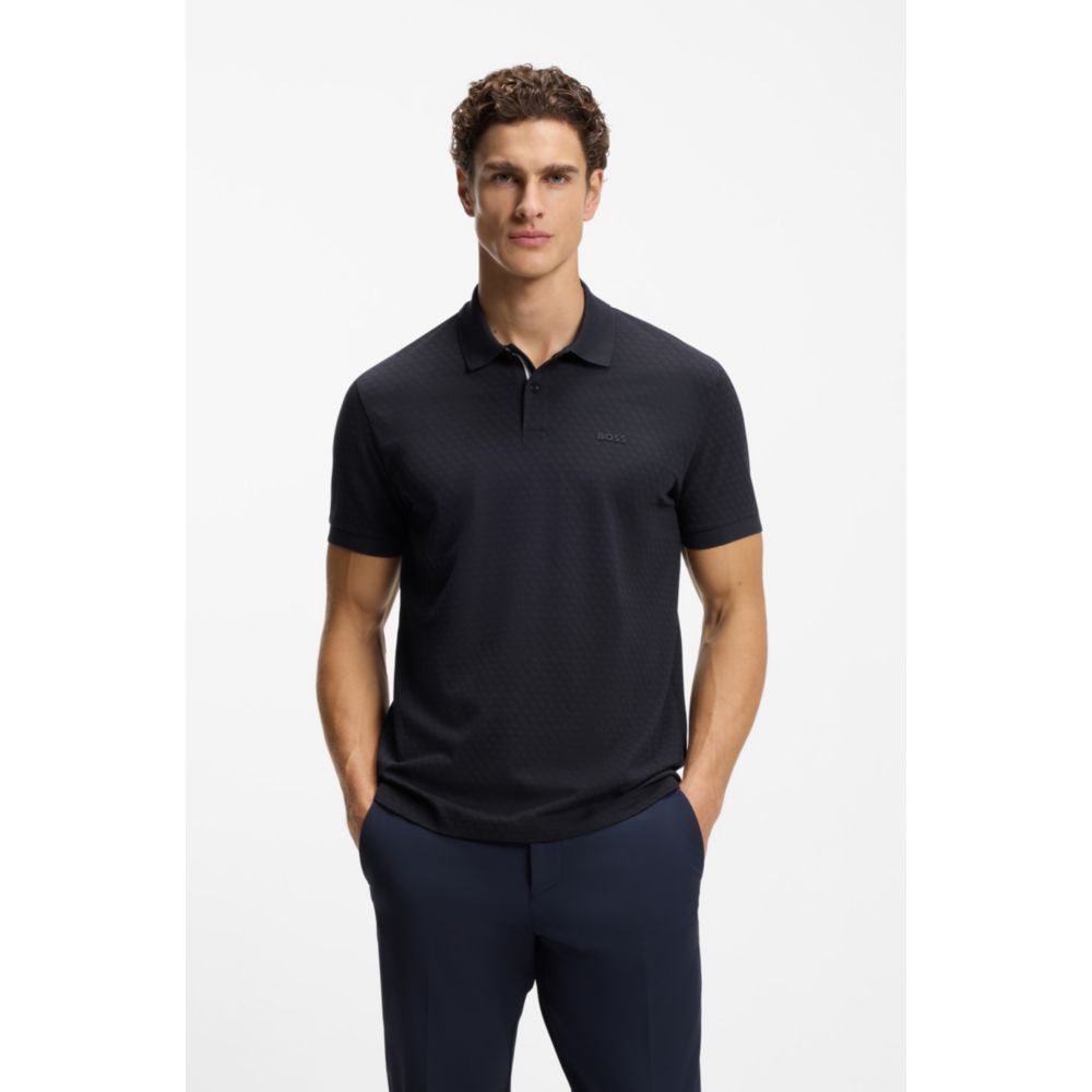 Polo de algodón con estampado