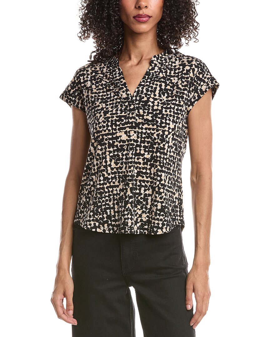 Blusa con cuello en V