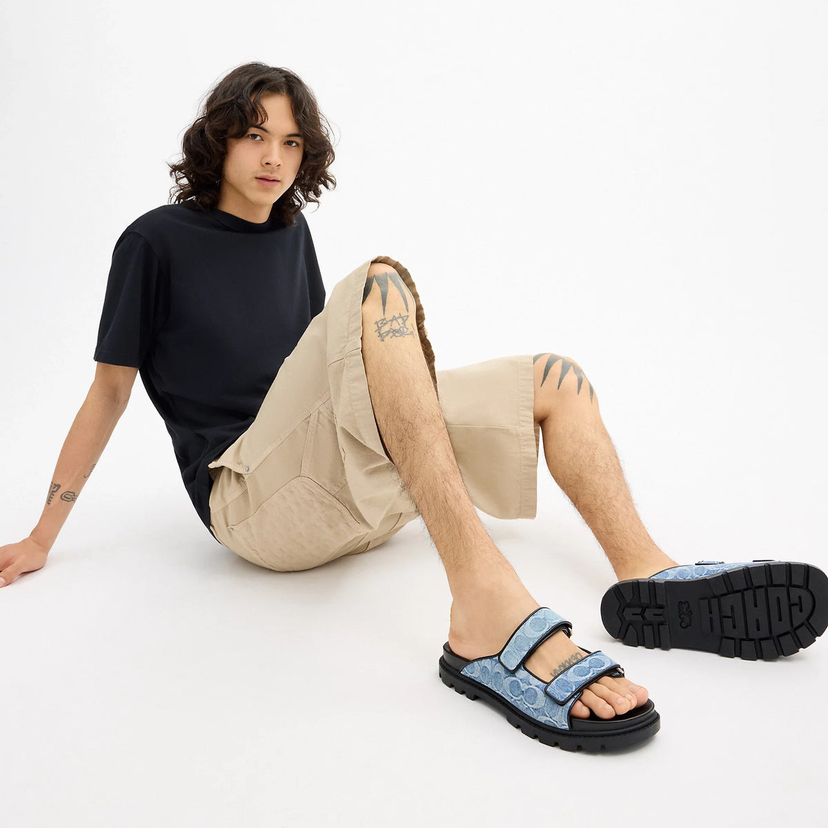 Sandalias de mezclilla