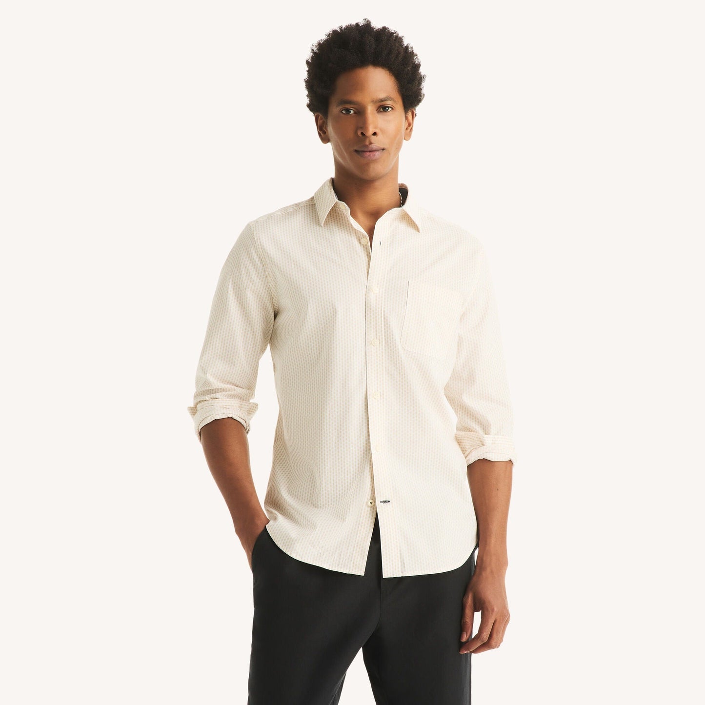 Camisa de hombre con estampado