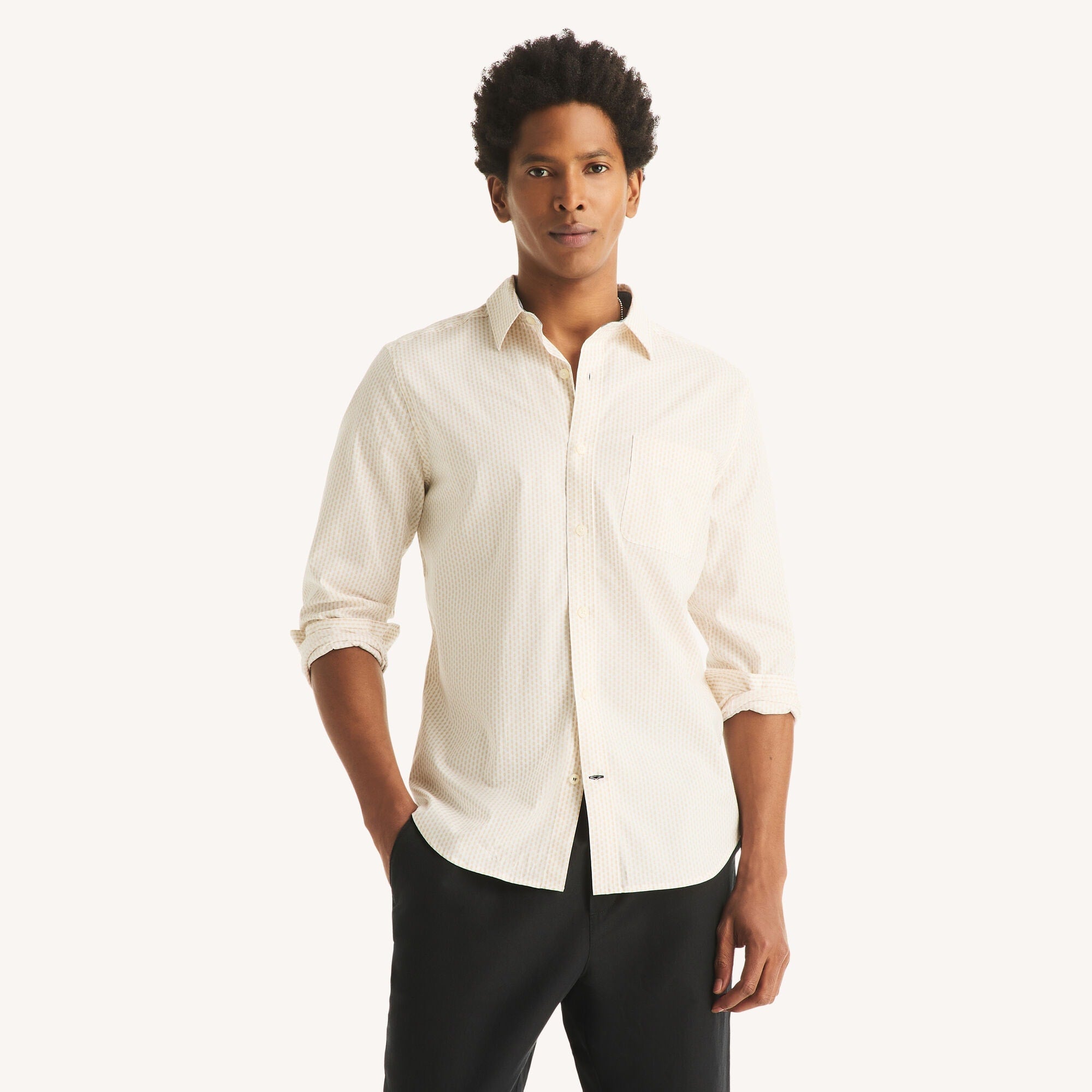 Camisa de hombre con estampado