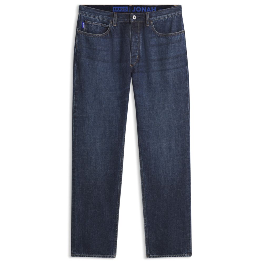 Jean de mezclilla color azul oscuro