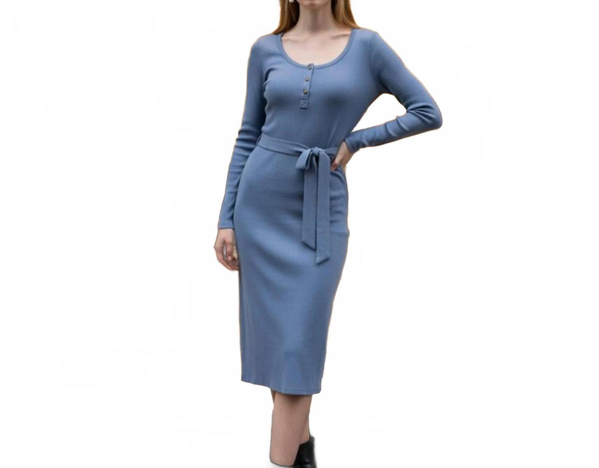 Vestido color azul