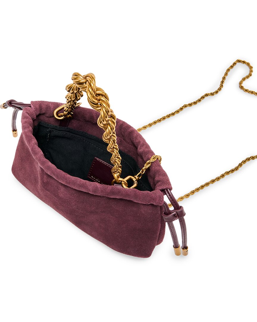 Bolso de gamuza