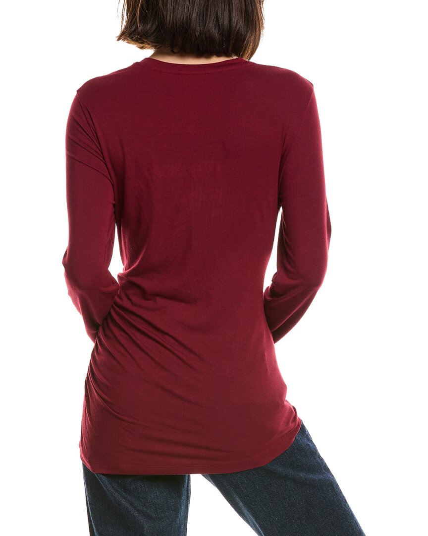 Top con cuello redondo