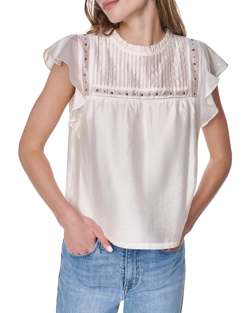Top con pliegues