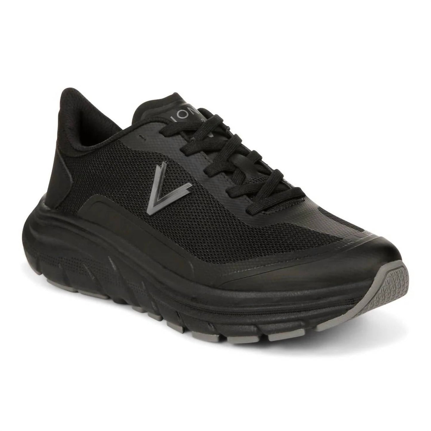 Tenis de mujer con cordones color negro