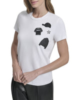 DKNY Top Tejido