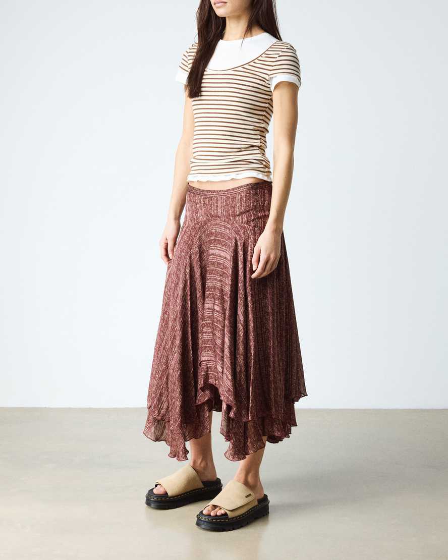 Sandalias de gamuza con plataforma