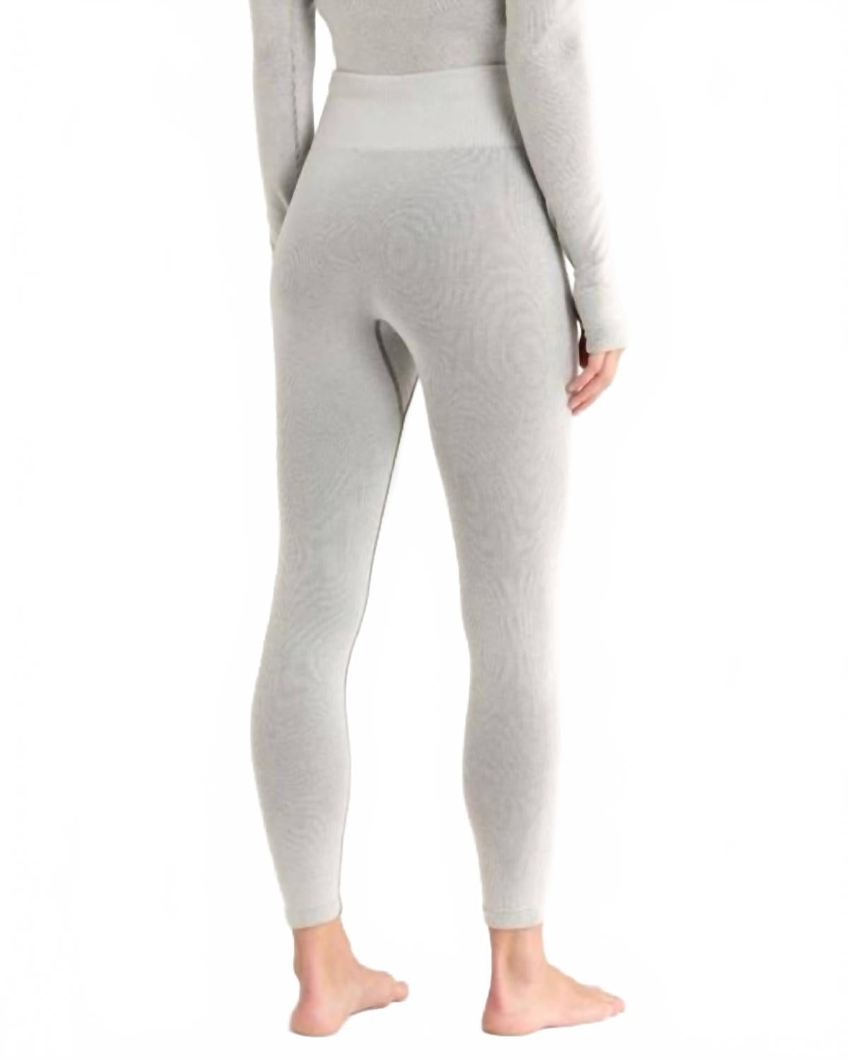 Pantalón de mujer de lana color gris