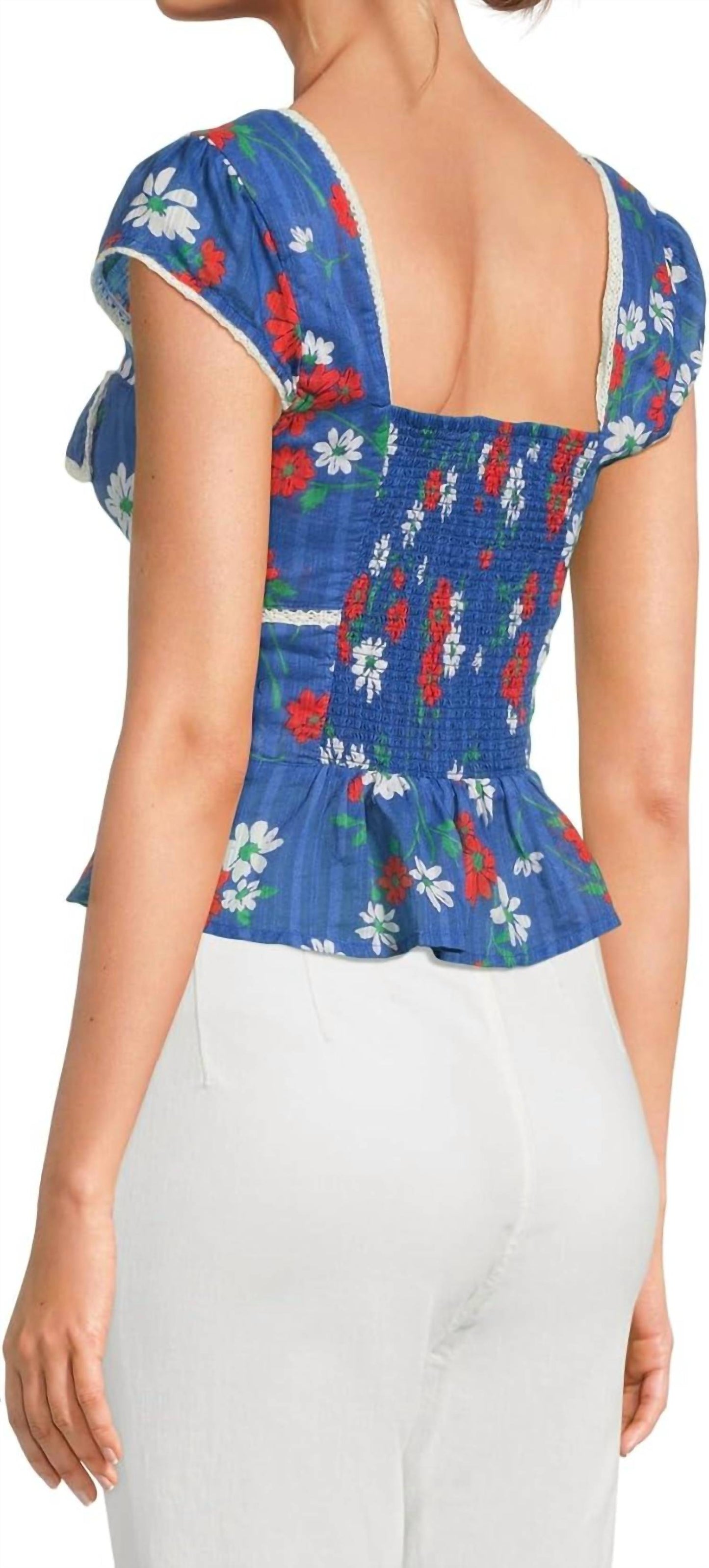 Blusa para bebé color azul