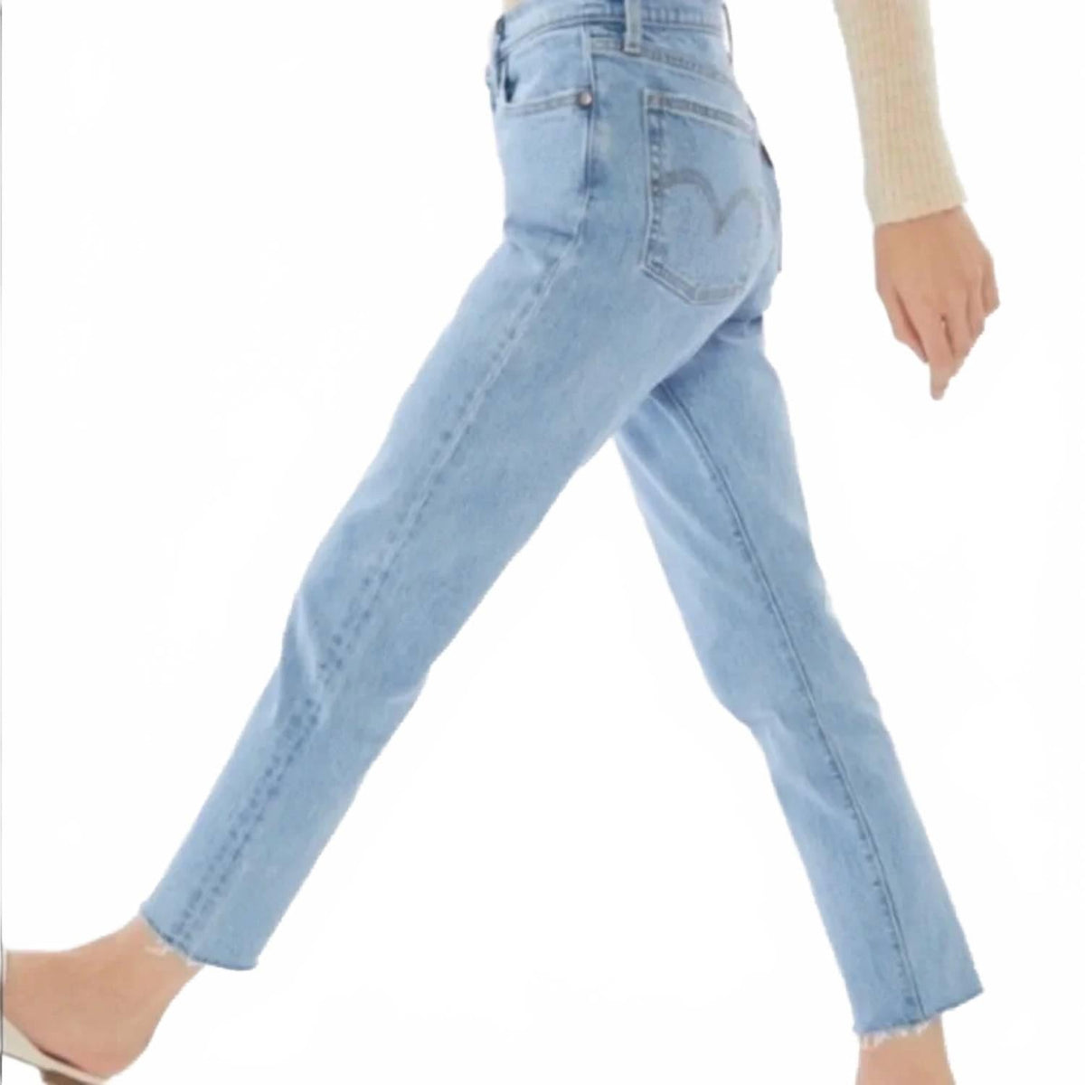 Jean color azul