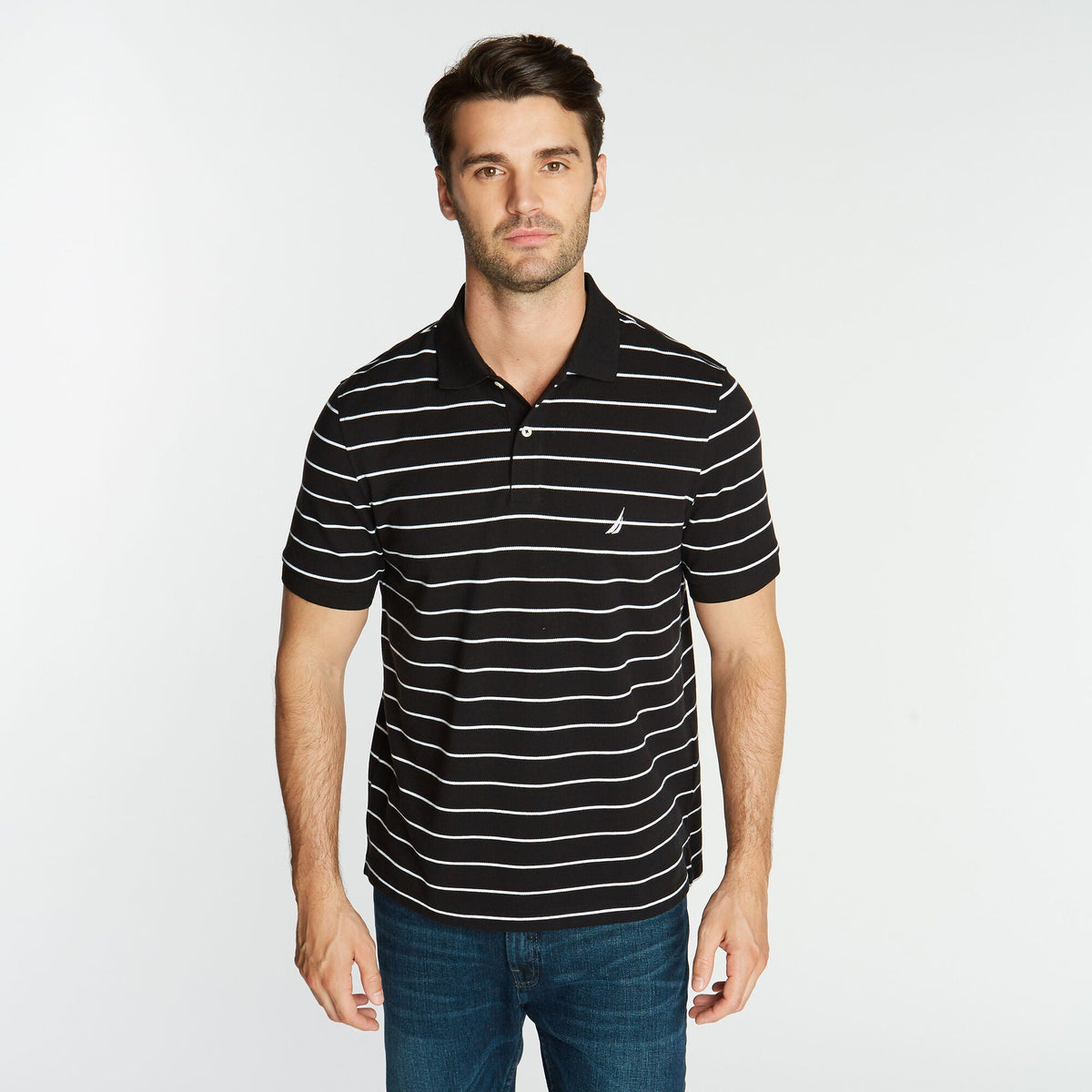 Polo de hombre a rayas