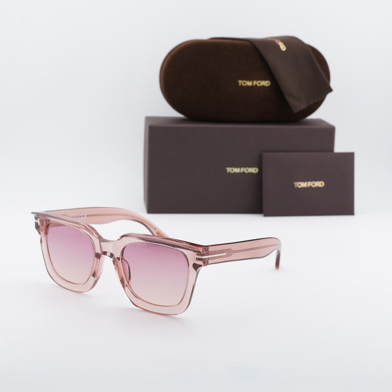 Gafas color rosado y violeta