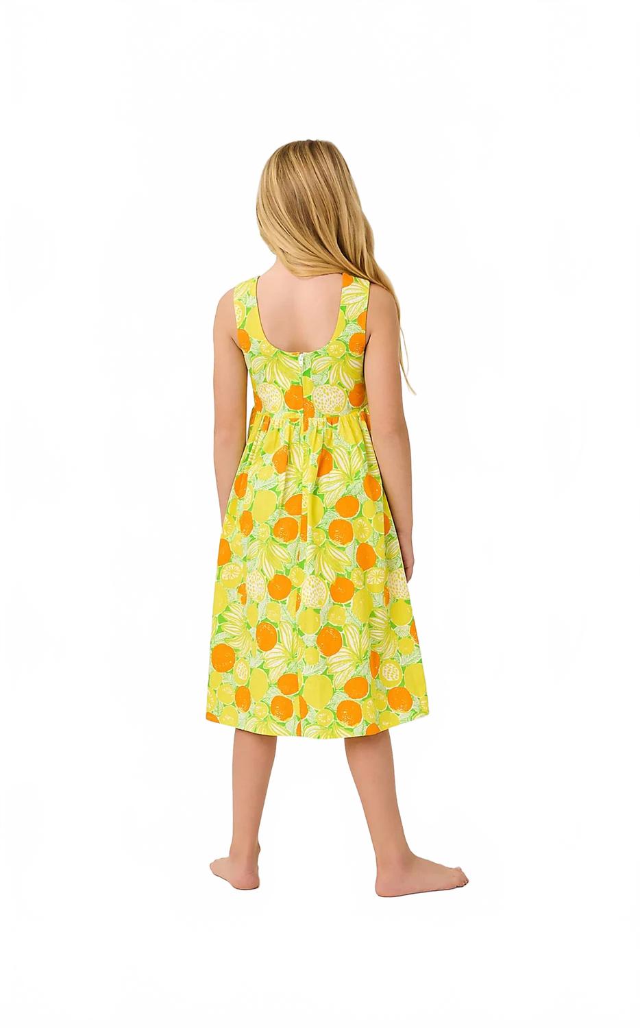 Vestido para niña midi