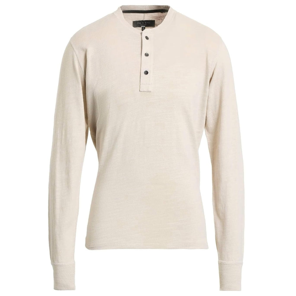 Camiseta con botones de hombre