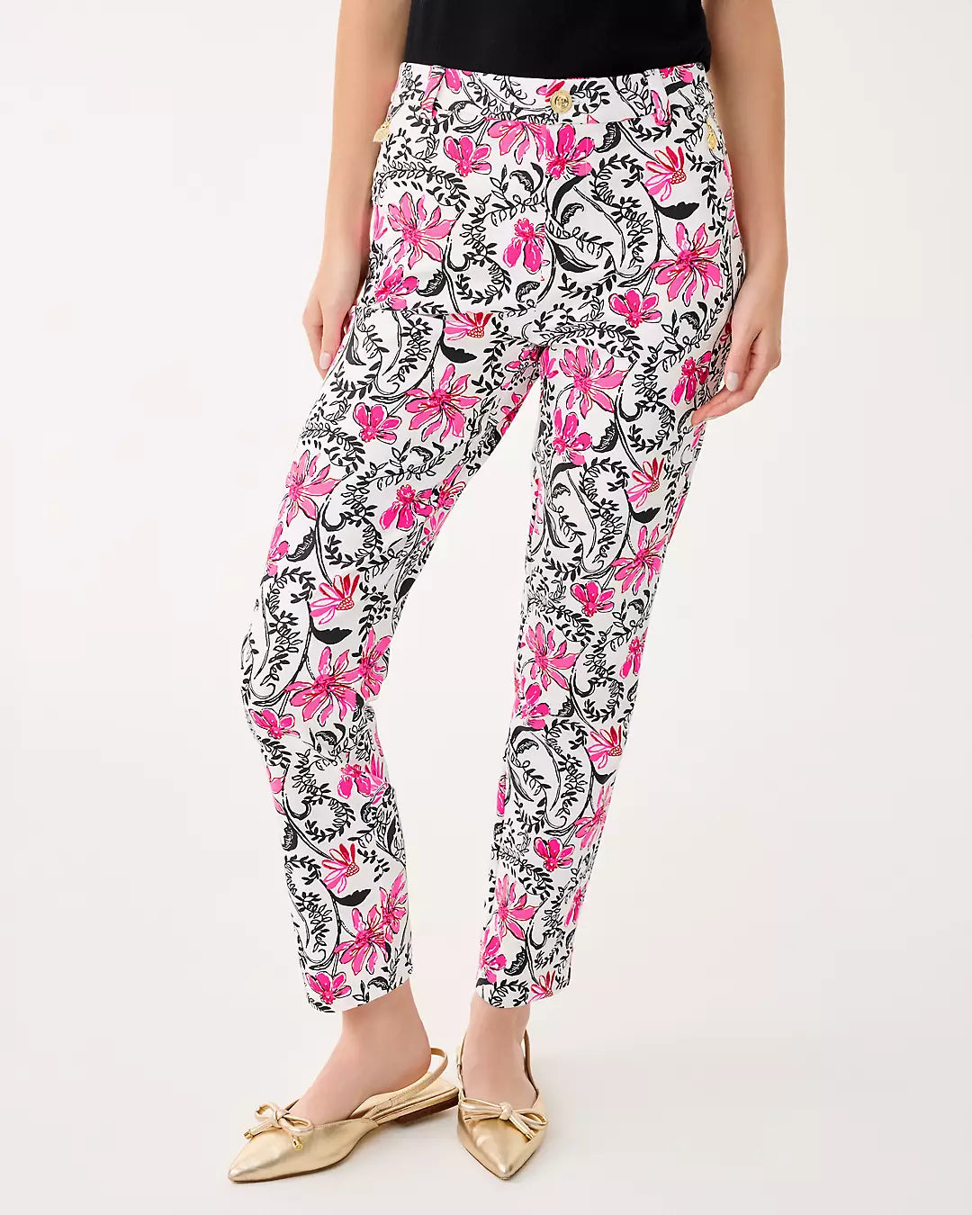 Pantalón de tiro alto
