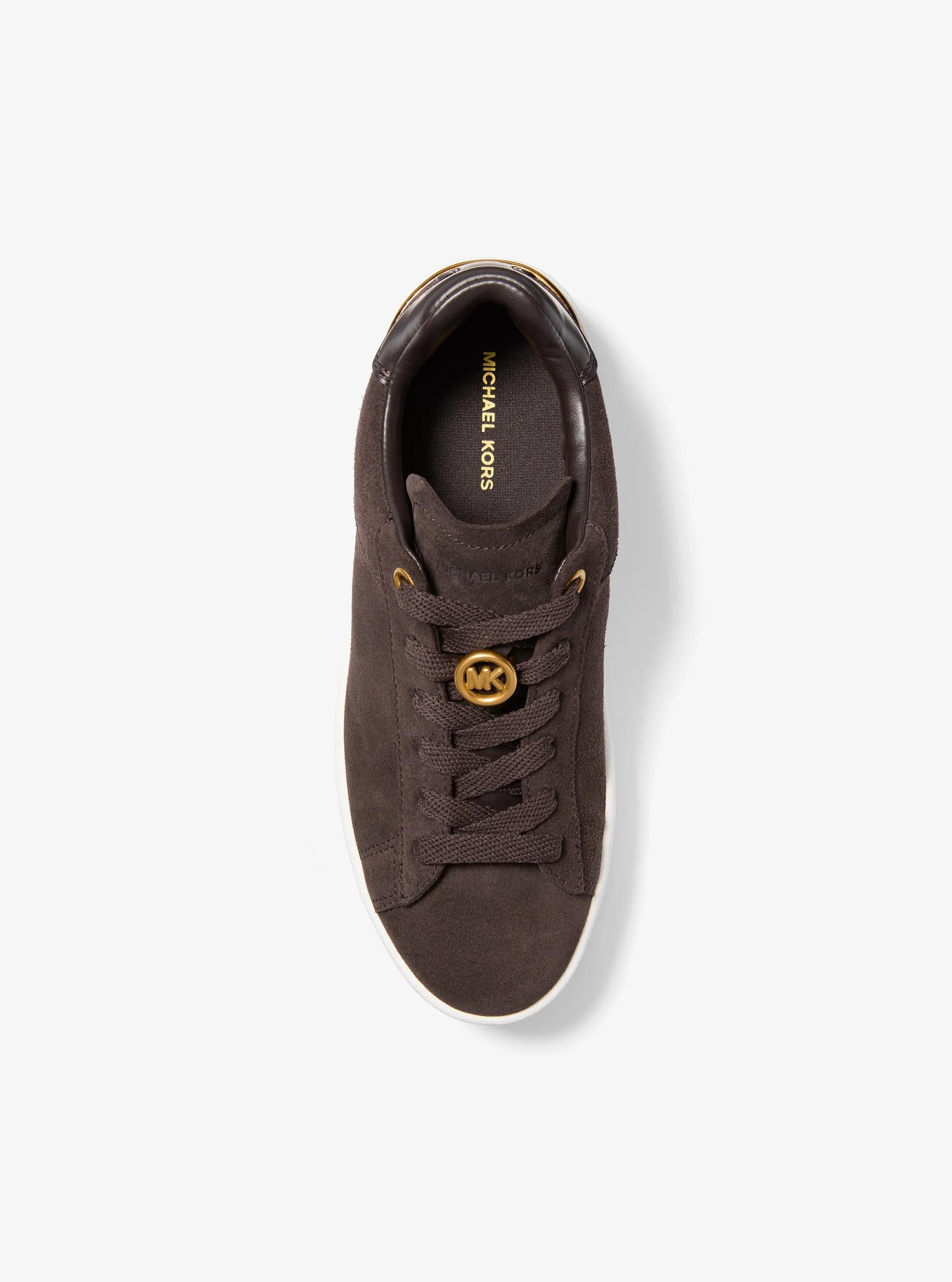 Tenis de gamuza con plataforma