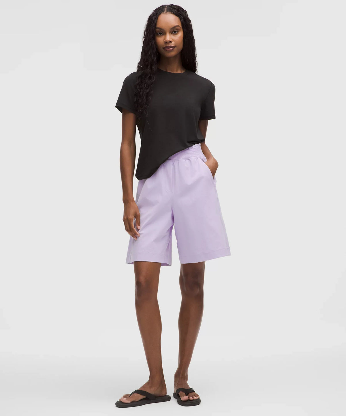 Short de tiro alto con boleros