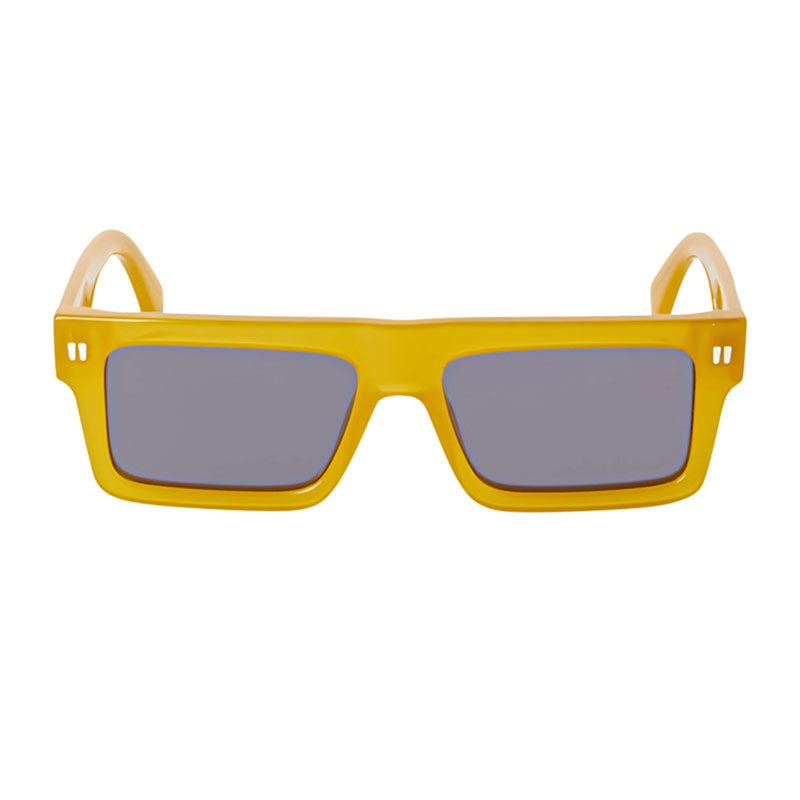 Gafas color gris y amarillo