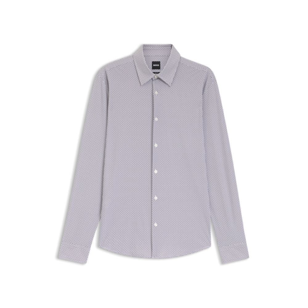 Camisa de corte ajustado con estampado