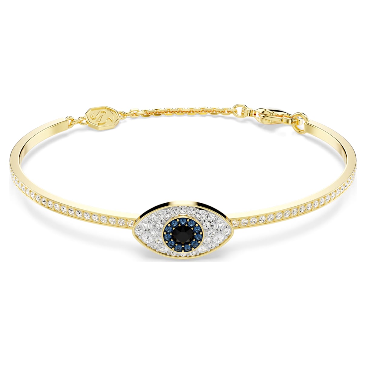 Pulsera color azul y dorado