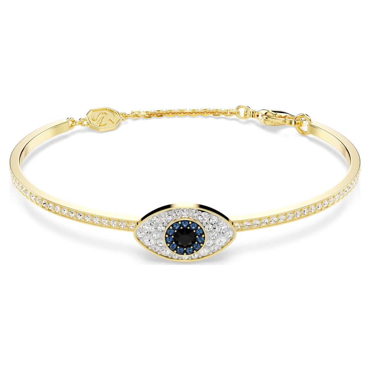 Pulsera color azul y dorado