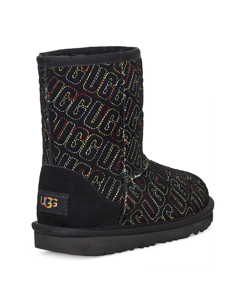 Botas infantil de gamuza con estampado