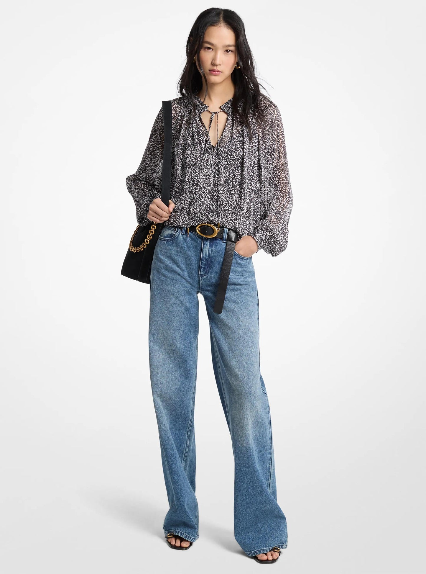 Blusa con estampado