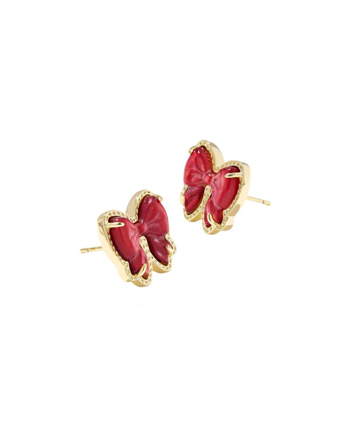 Aretes de mujer color dorado