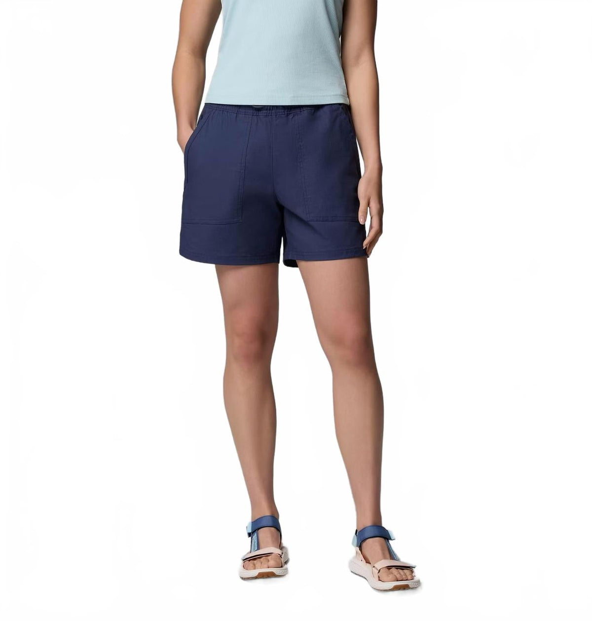 Short de mujer color azul marino
