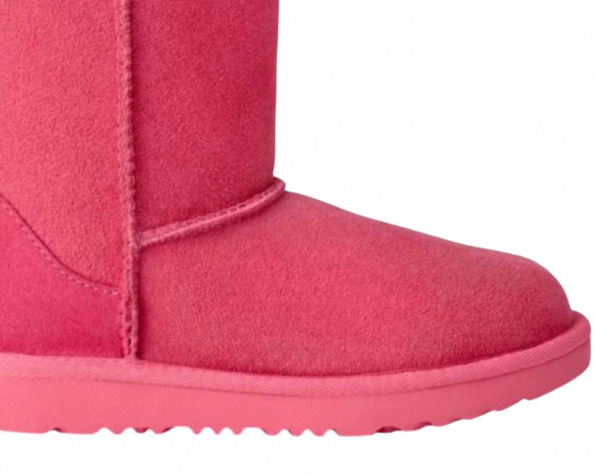 Botas para niña color rosado