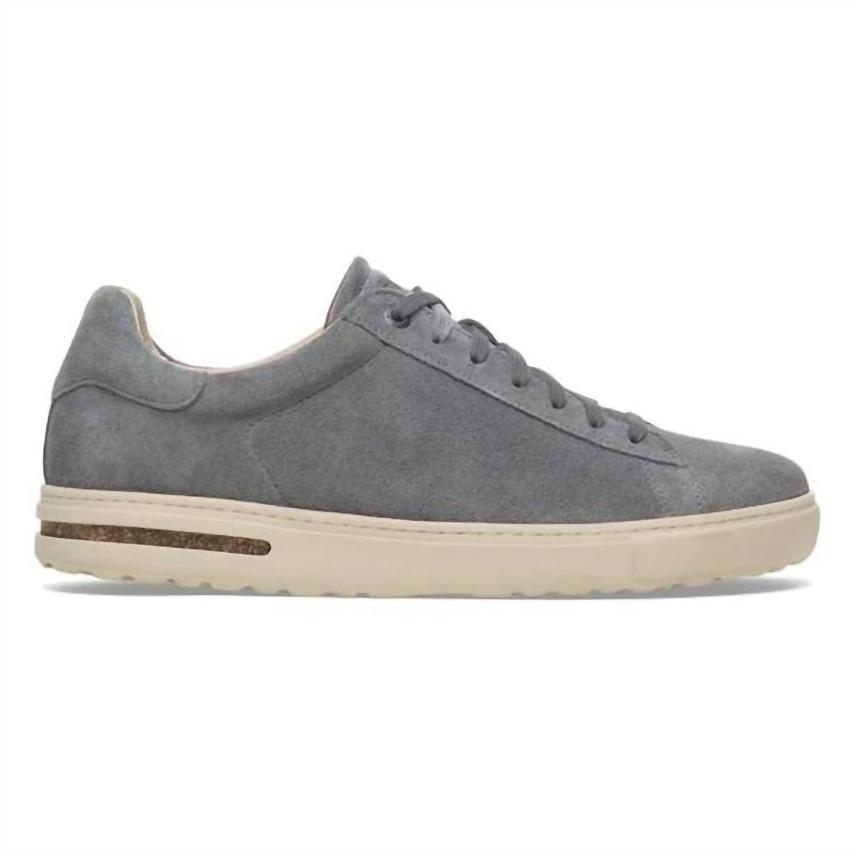 Zapatos de hombre de cuero color gris