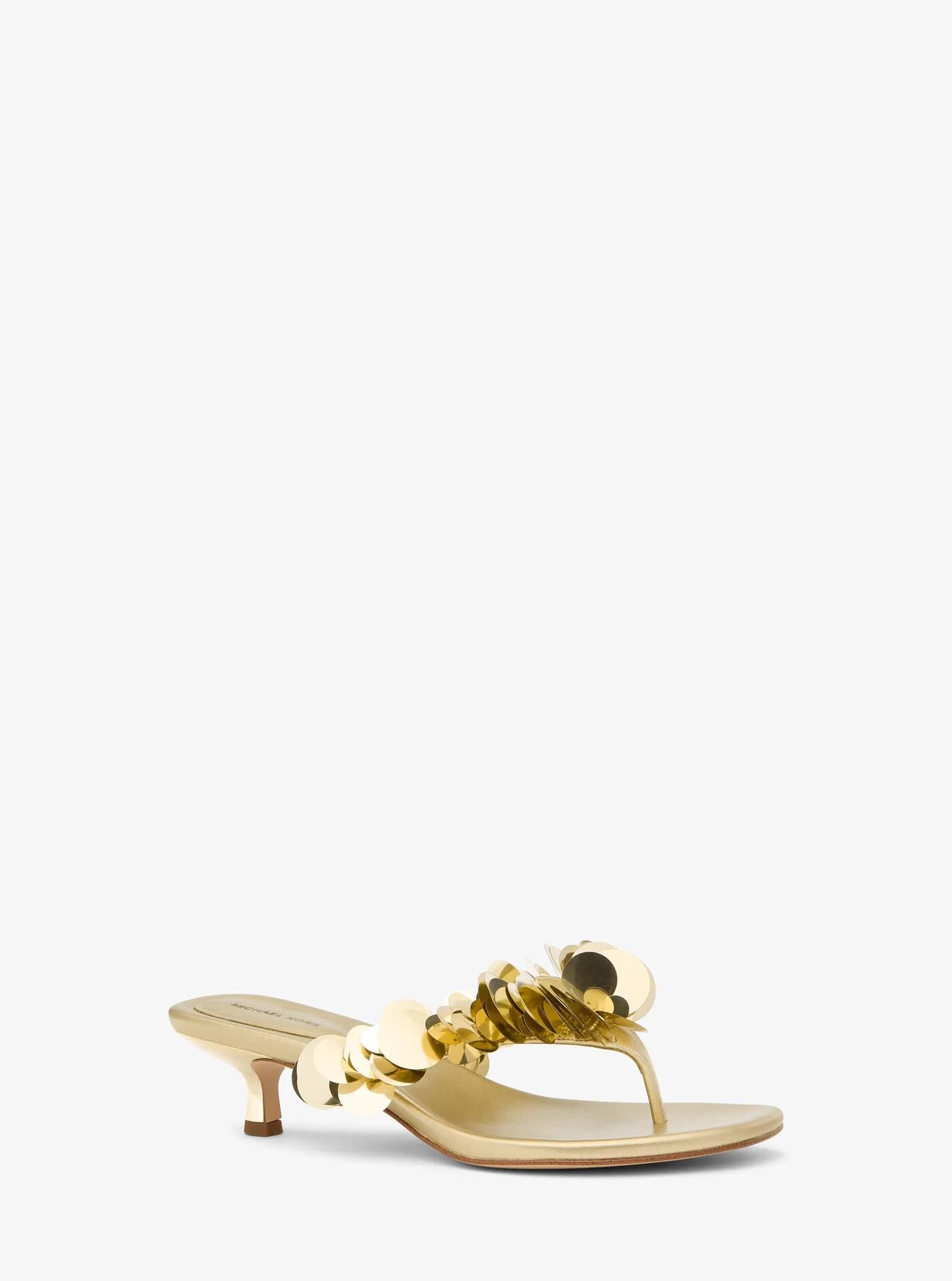 Sandalias con lentejuelas