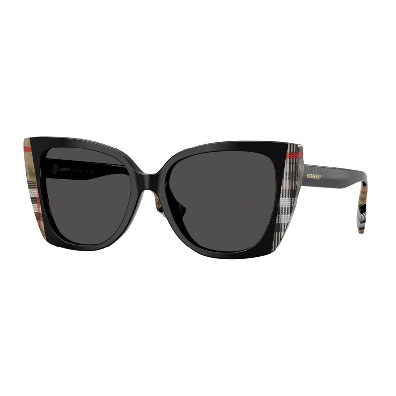 Gafas color negro y blanco y gris