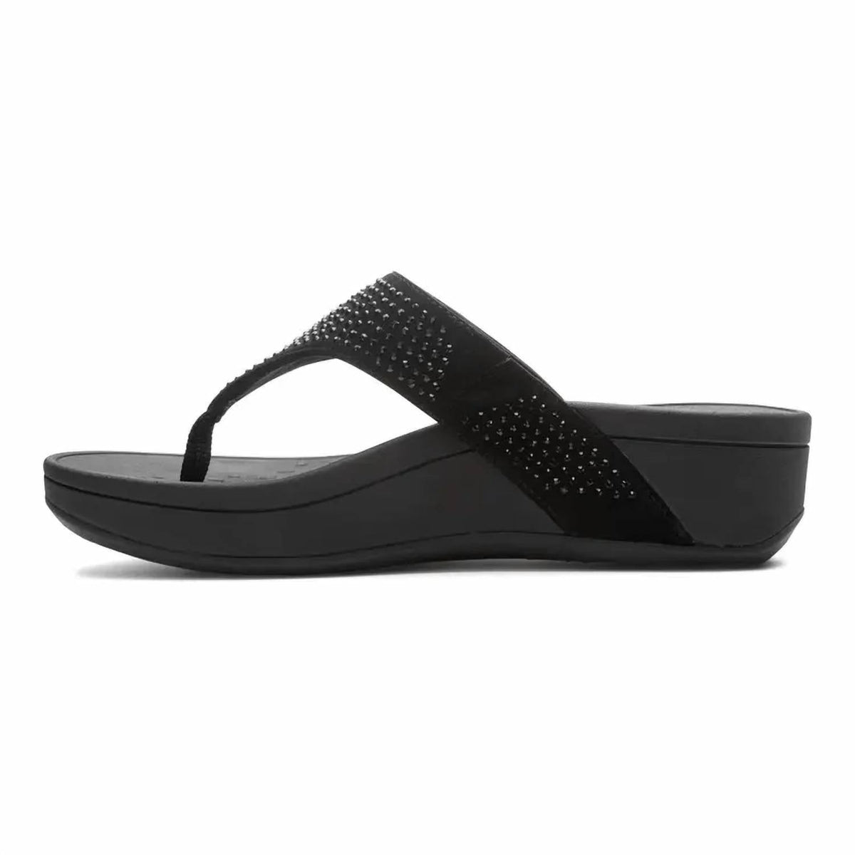 Sandalias de mujer con plataforma color negro