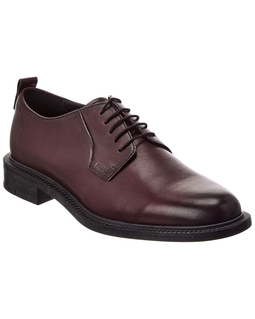 Zapatos de cordones de cuero