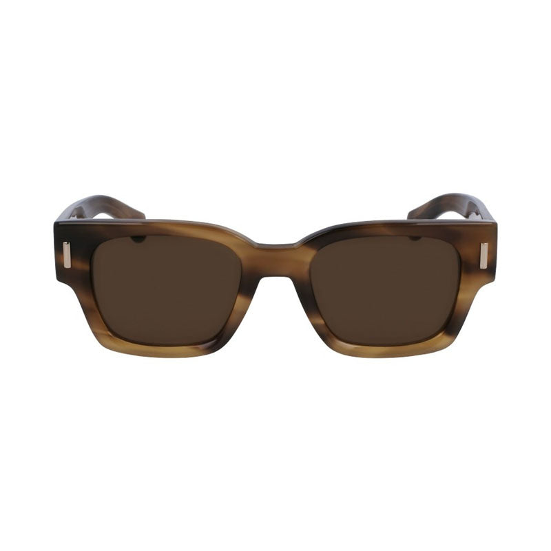 Gafas color café y caqui