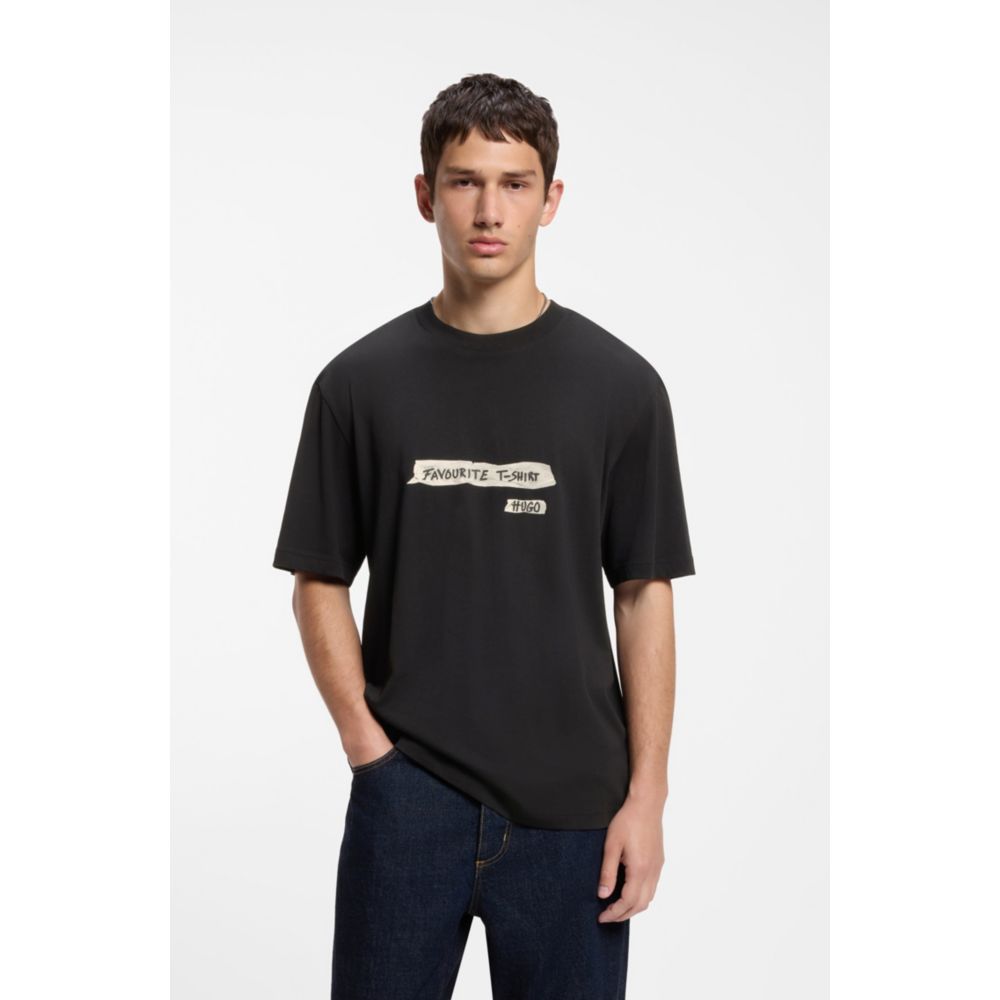 Camiseta de algodón con estampado