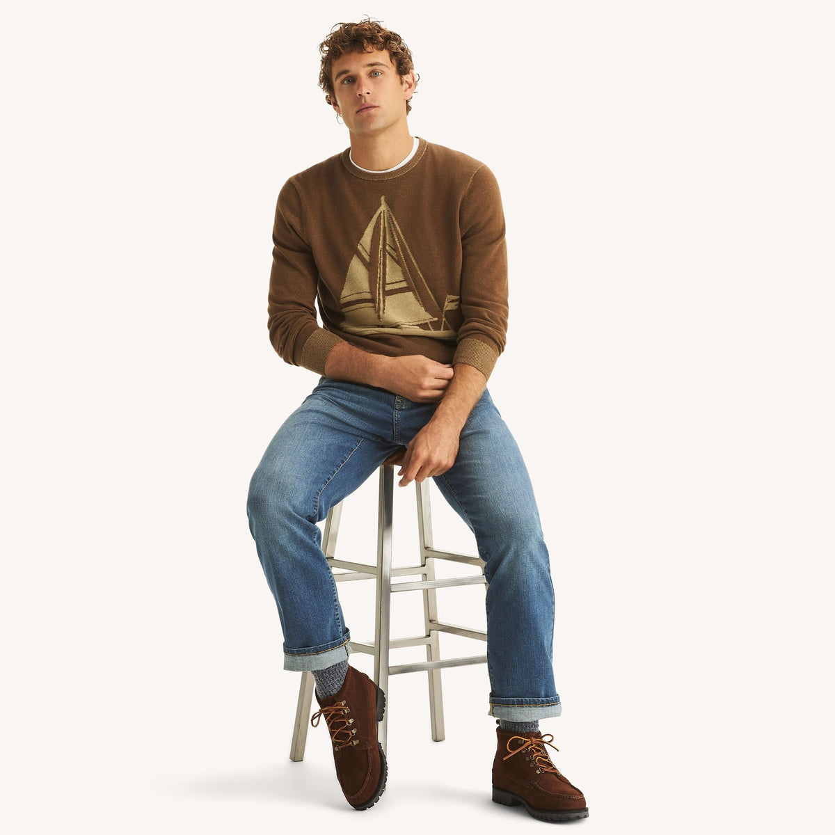 Pantalón de hombre de mezclilla