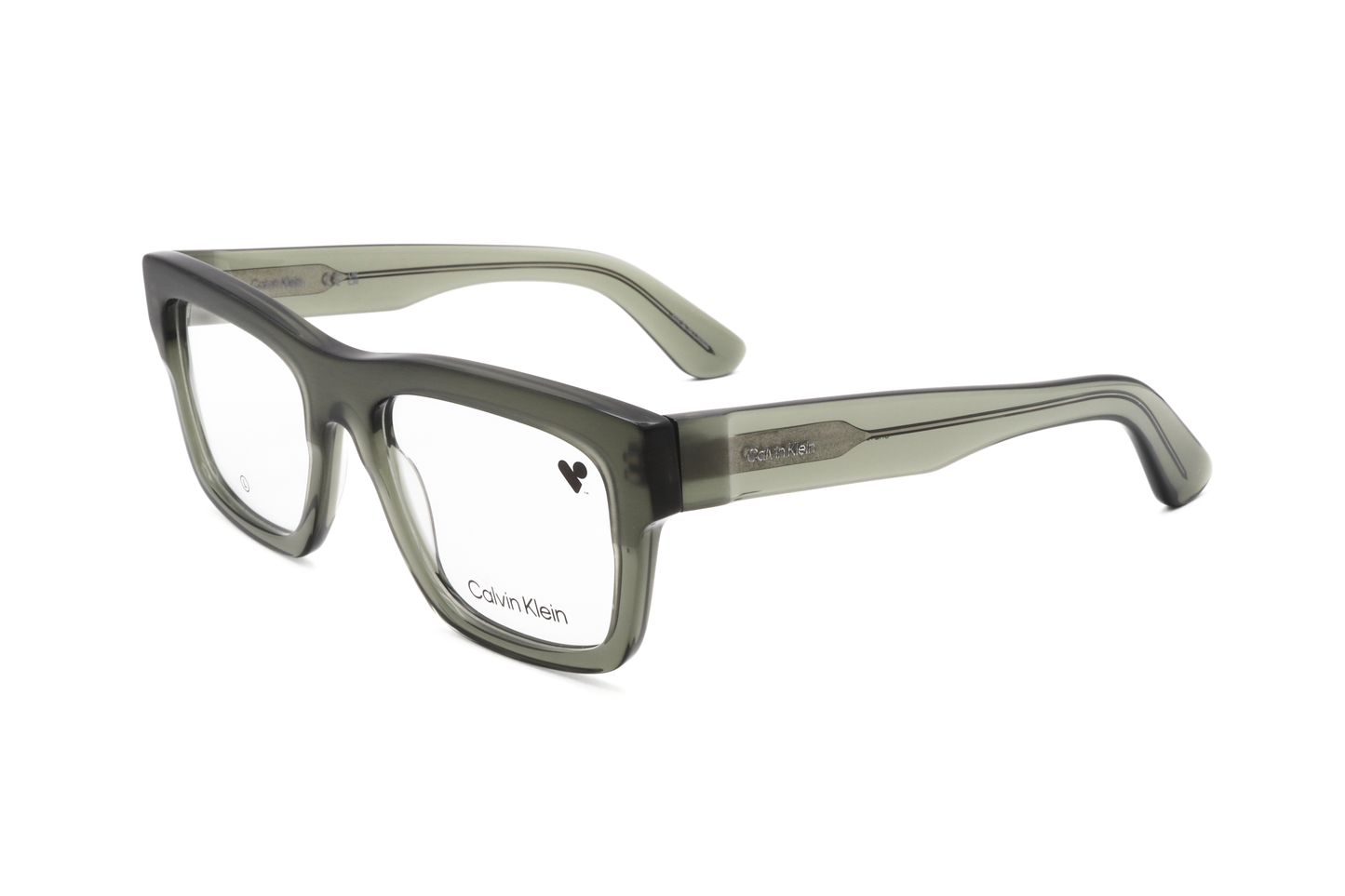 Montura para gafas unisex 54 mm color caqui
