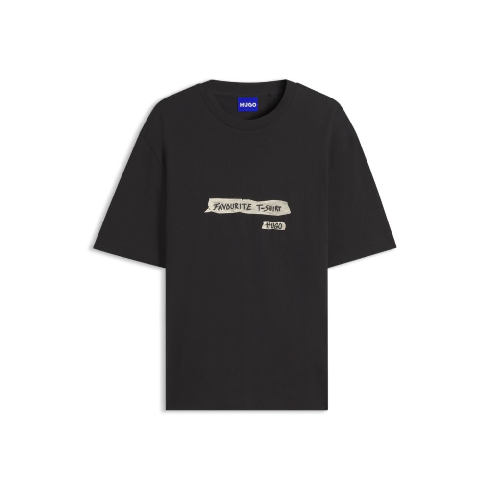 Camiseta de algodón con estampado