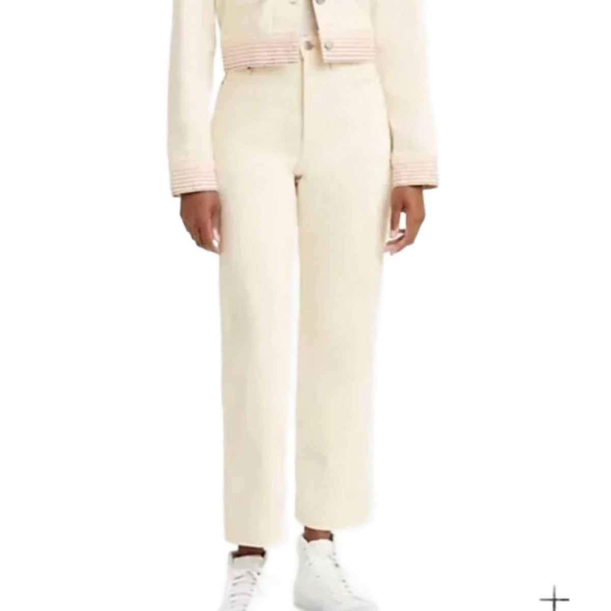 Jean color crema