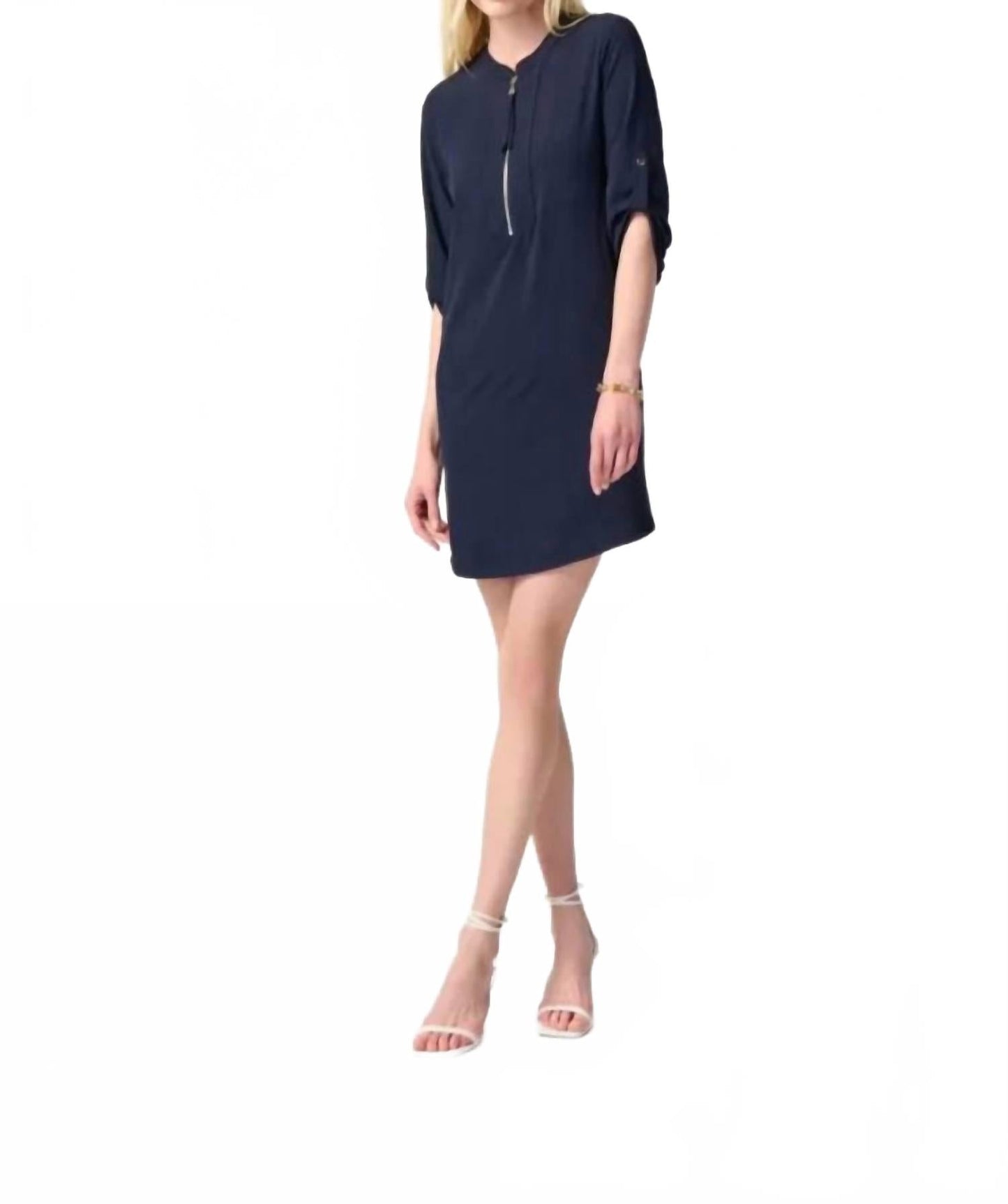 Vestido corto color azul