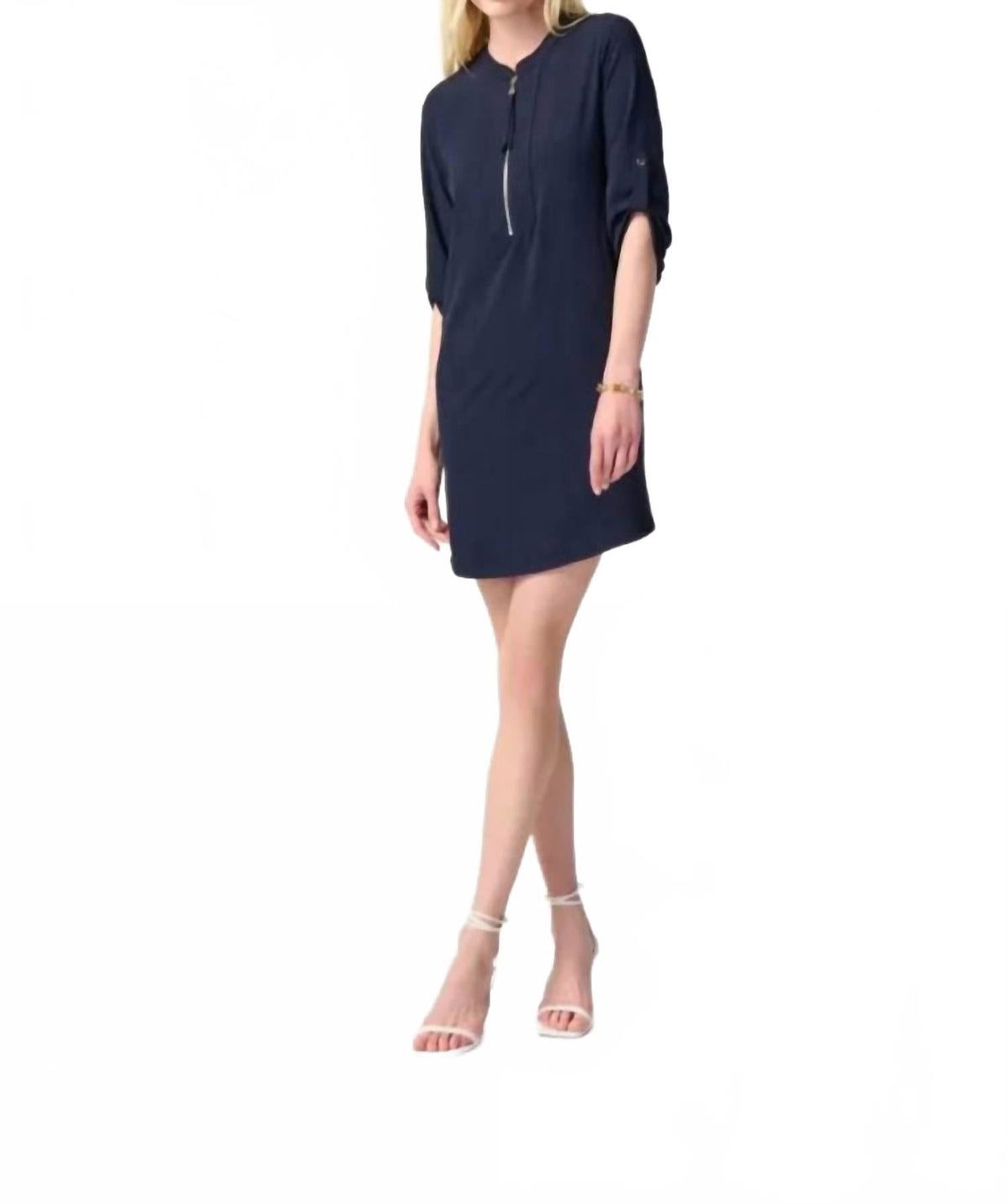 Vestido corto color azul