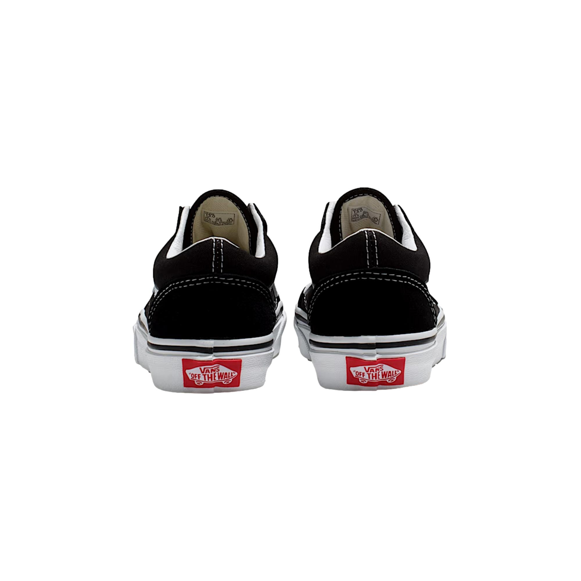 Calzado infantil color negro y blanco