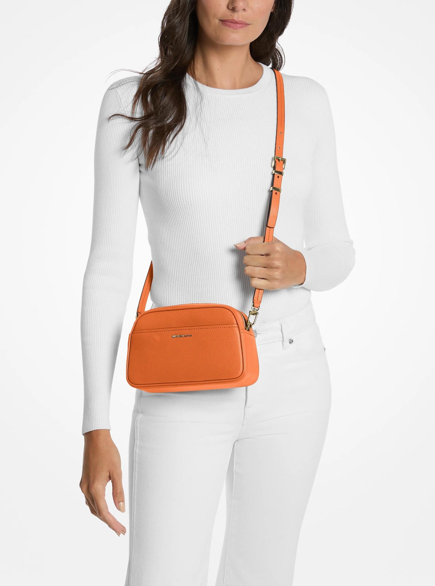 Bolso cruzado de cuero
