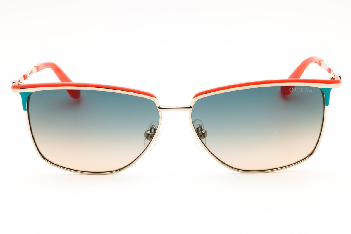 Gafas color rosado y verde