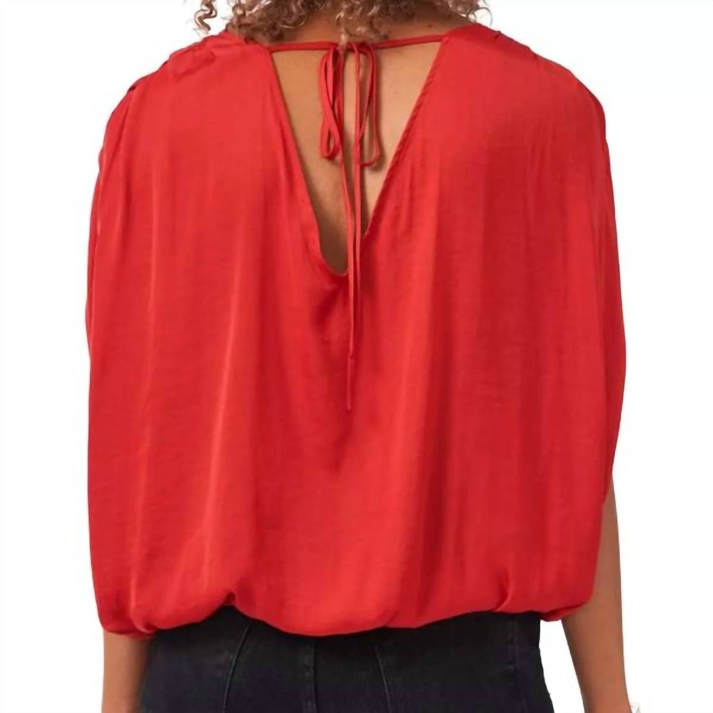 Top color naranja